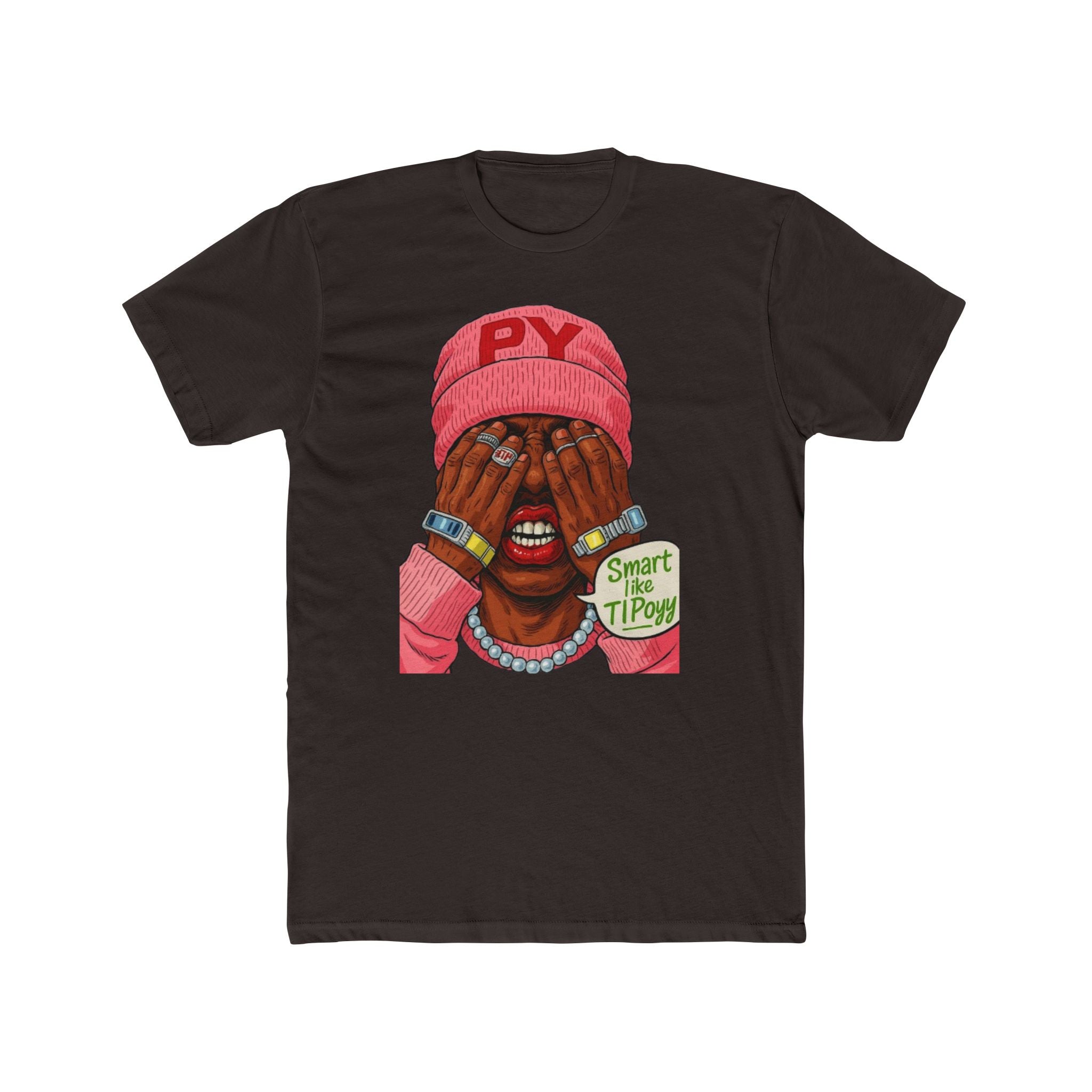 Smart is the New Pretty Unisex Cotton Crew Tee, Graphic Tee, Casual Wear, Gift for Friends, Trendy Fashion Statement, Unique Art