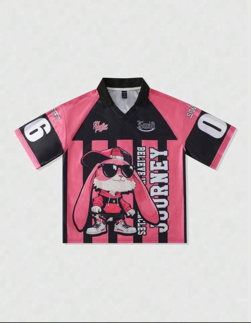 treet Life Men's Slogan Print Casual Loose Fit Short Sleeve