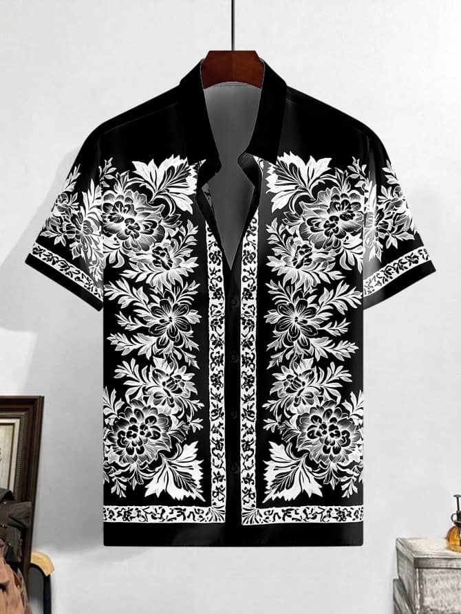 Men's floral shirt