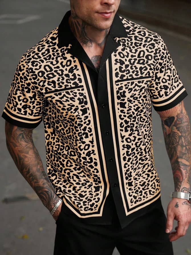 Leopard print shirt