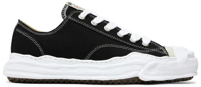 Maison Mihara Yasuhiro Hank OG Sole Canvas Low 'Black White'