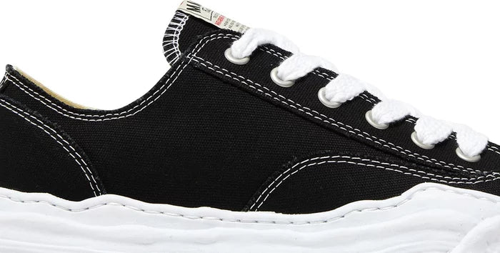 Maison Mihara Yasuhiro Hank OG Sole Canvas Low 'Black White'