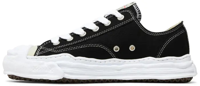Maison Mihara Yasuhiro Hank OG Sole Canvas Low 'Black White'