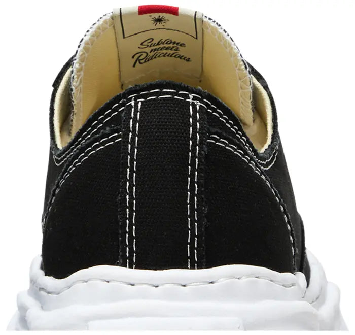 Maison Mihara Yasuhiro Hank OG Sole Canvas Low 'Black White'