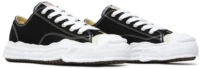 Maison Mihara Yasuhiro Hank OG Sole Canvas Low 'Black White'