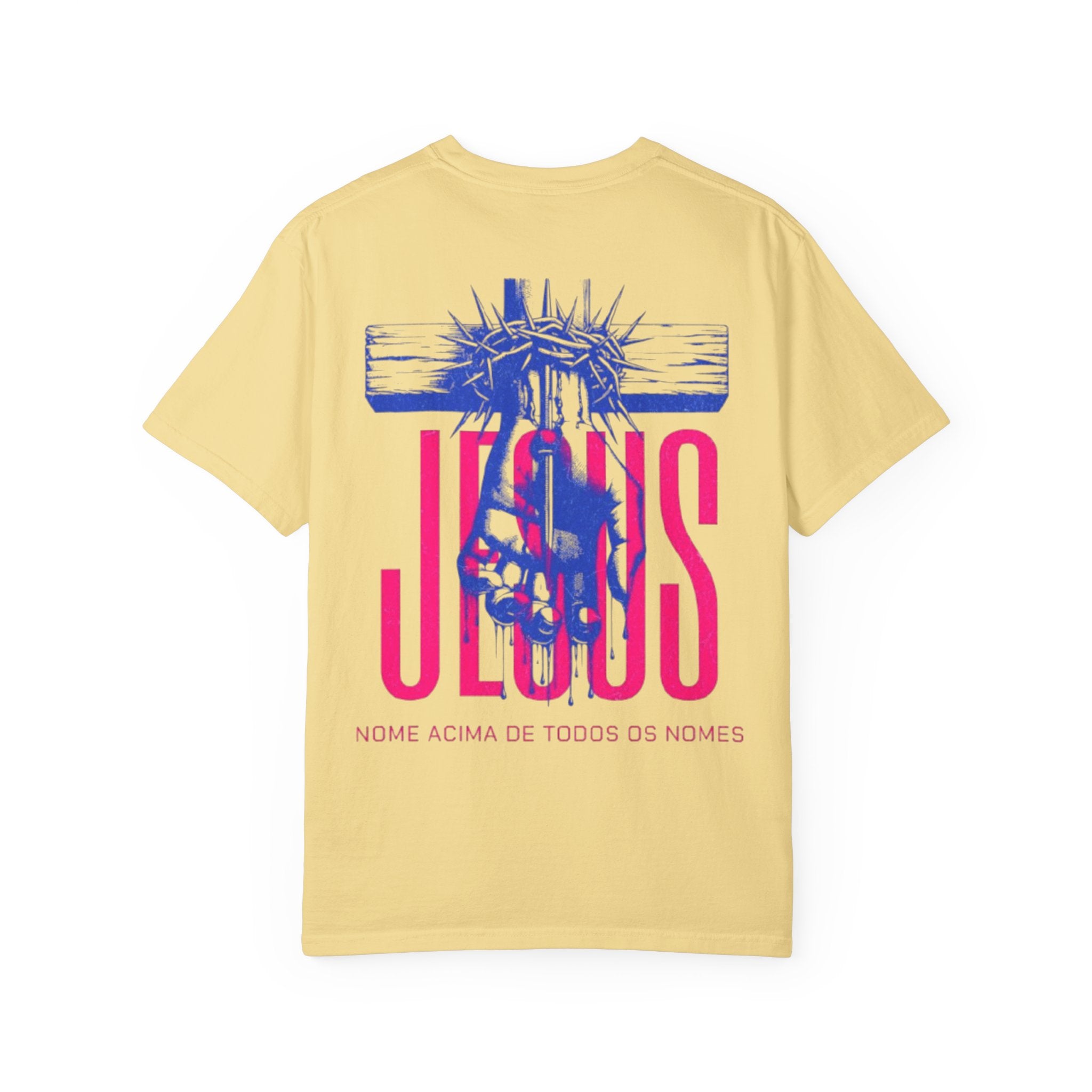 Jesus Garment-Dyed T-Shirt, Unisex Christian Apparel, Faith-Based Tee, Religious Gift, Inspirational Fashion
