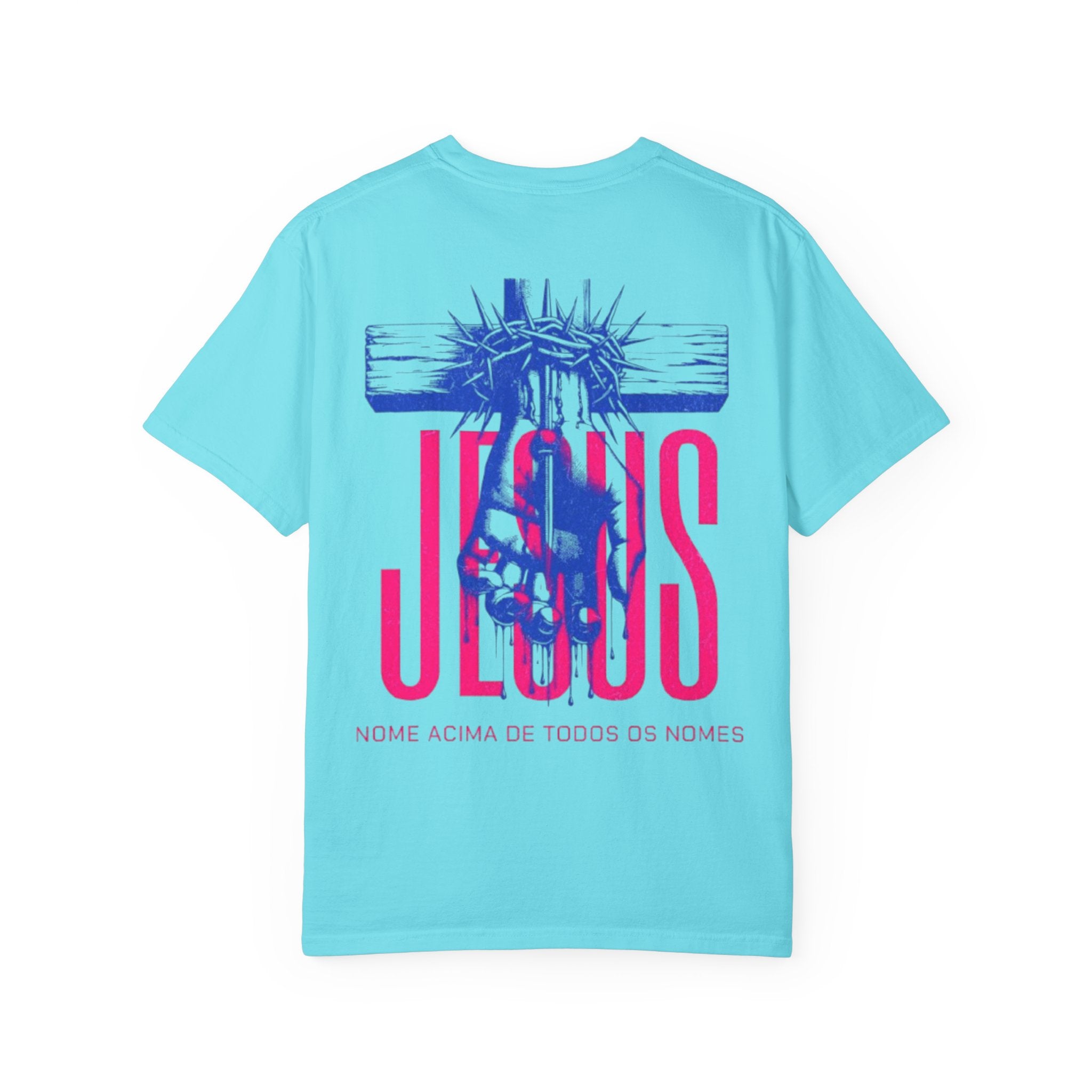 Jesus Garment-Dyed T-Shirt, Unisex Christian Apparel, Faith-Based Tee, Religious Gift, Inspirational Fashion