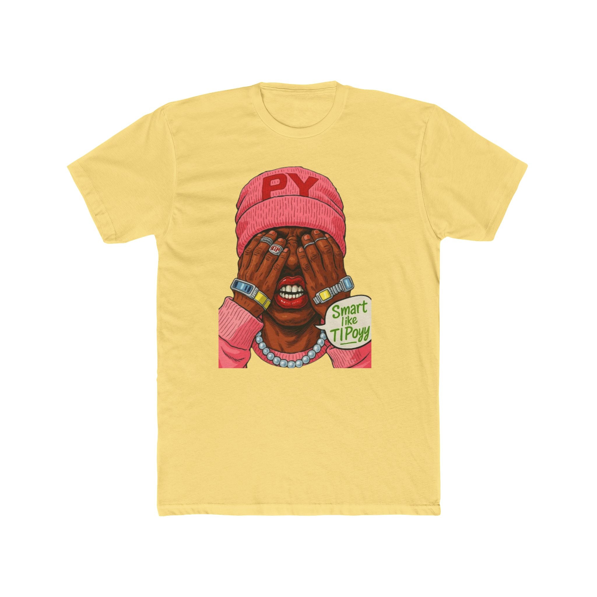 Smart is the New Pretty Unisex Cotton Crew Tee, Graphic Tee, Casual Wear, Gift for Friends, Trendy Fashion Statement, Unique Art