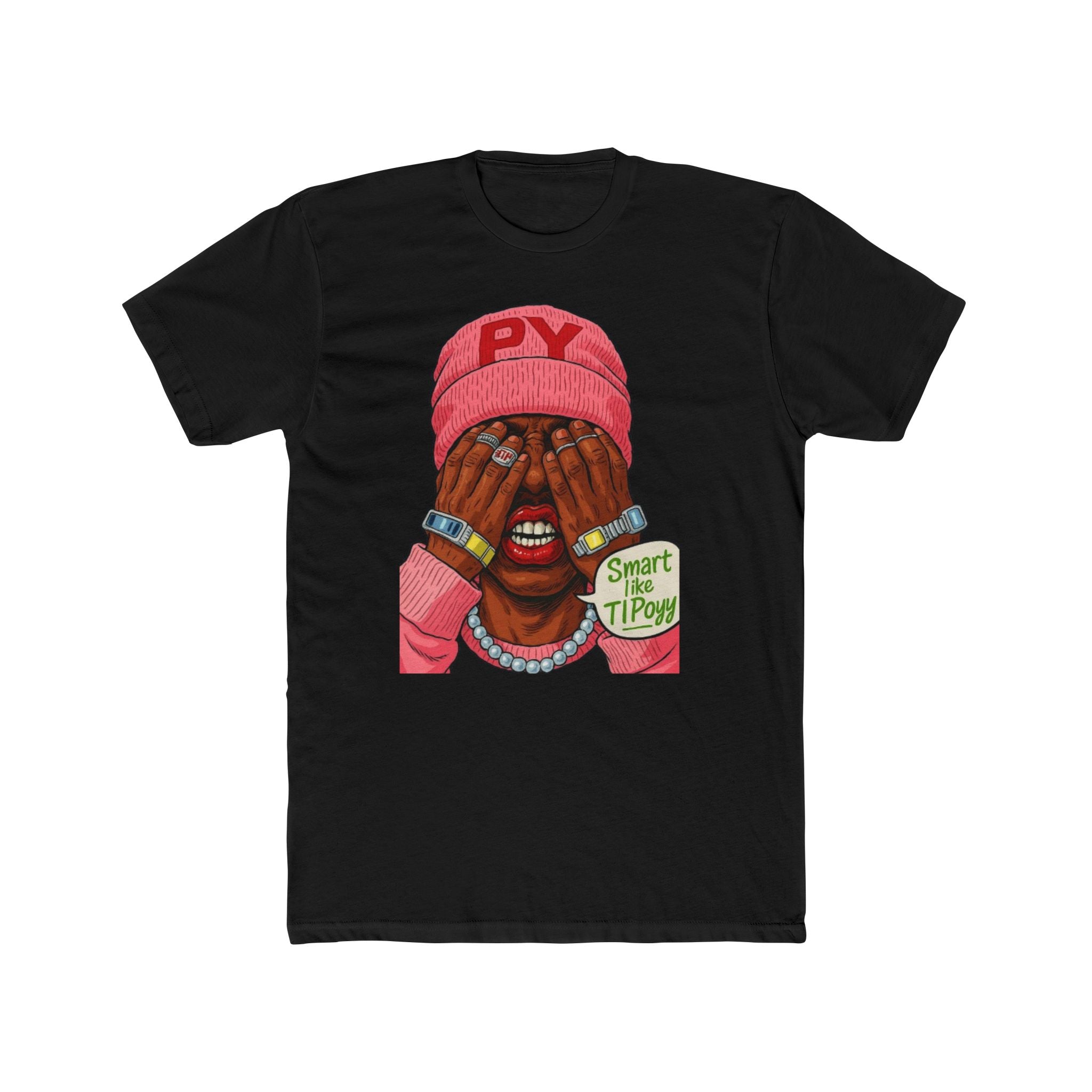 Smart is the New Pretty Unisex Cotton Crew Tee, Graphic Tee, Casual Wear, Gift for Friends, Trendy Fashion Statement, Unique Art