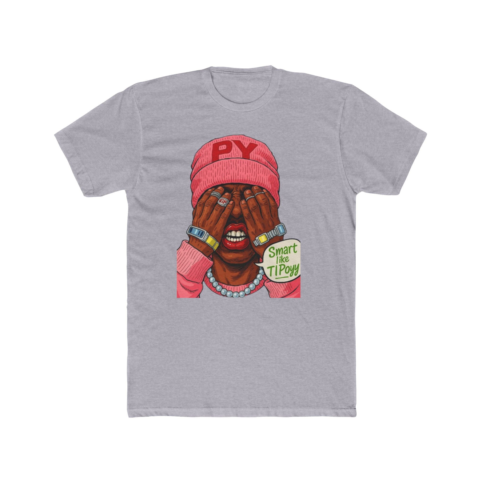 Smart is the New Pretty Unisex Cotton Crew Tee, Graphic Tee, Casual Wear, Gift for Friends, Trendy Fashion Statement, Unique Art