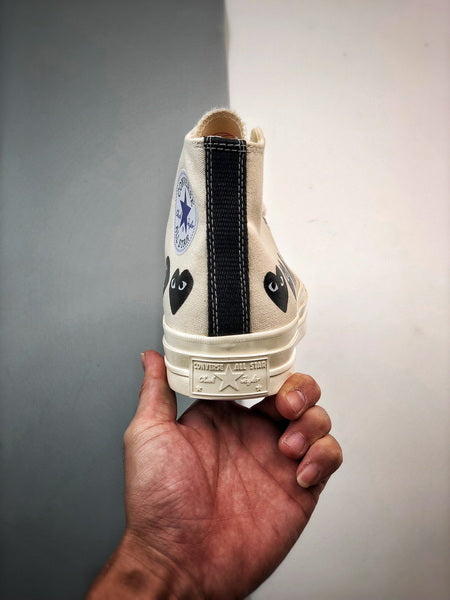 COMME DES GARÇONS PLAY CREAM ‘CHUCK 70 HIGH Boots