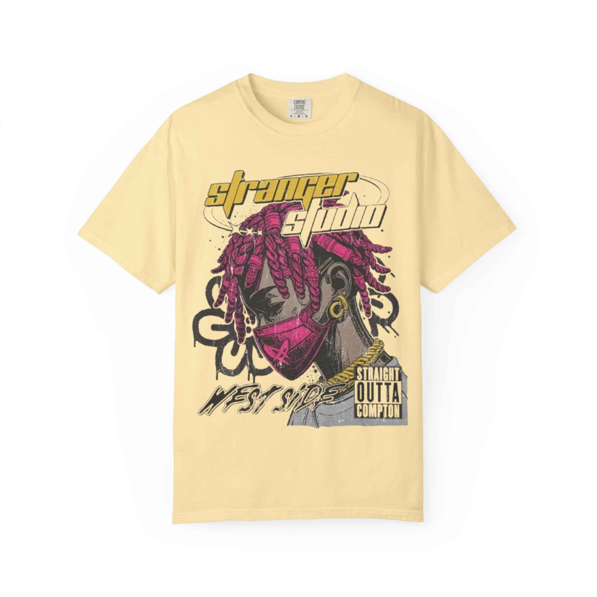 Urban Street Art Graphic Tee, Hip Hop T-shirt, Unisex Fashion Shirt, Trendy Gift for Music Lovers, Casual Wear for Festivals