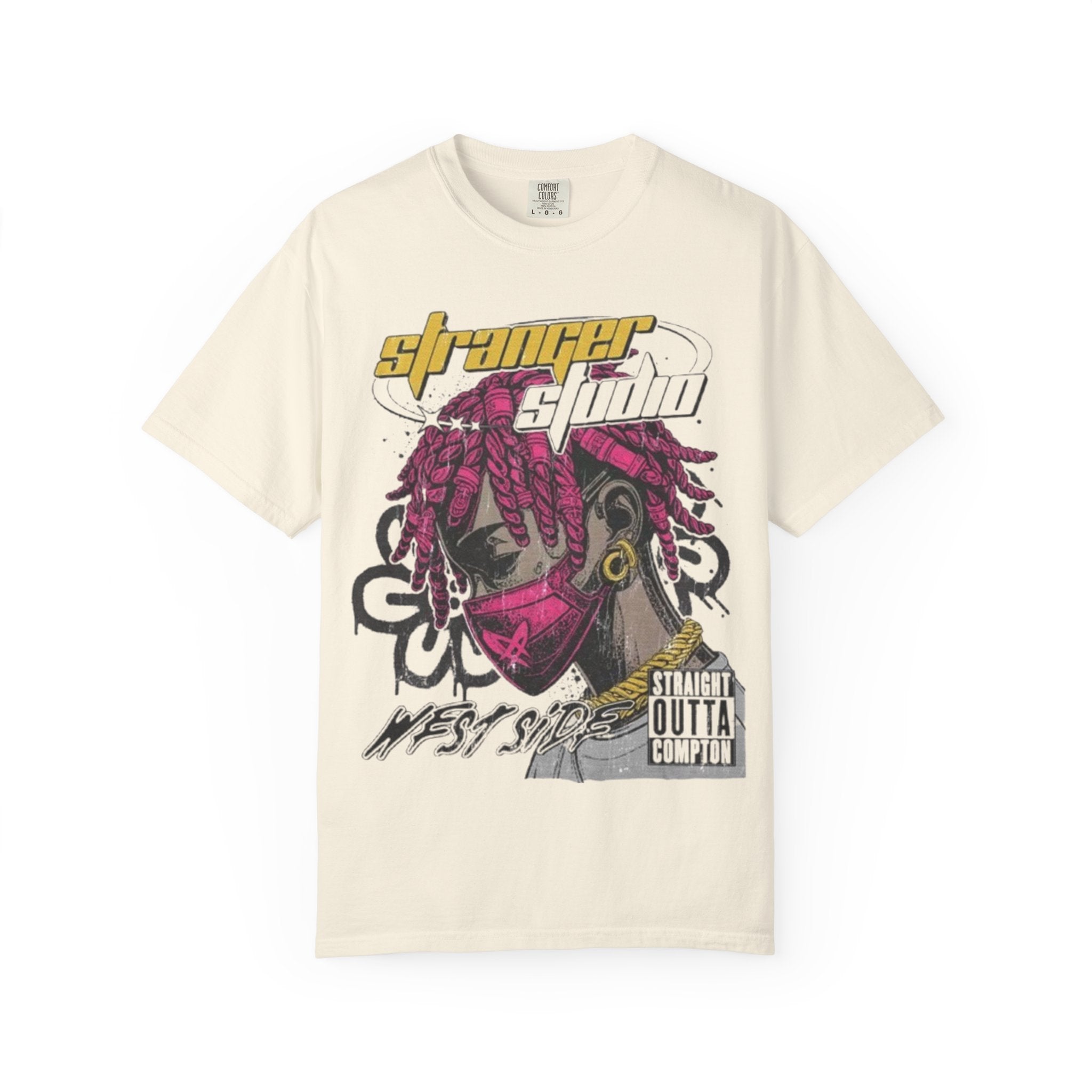 Urban Street Art Graphic Tee, Hip Hop T-shirt, Unisex Fashion Shirt, Trendy Gift for Music Lovers, Casual Wear for Festivals