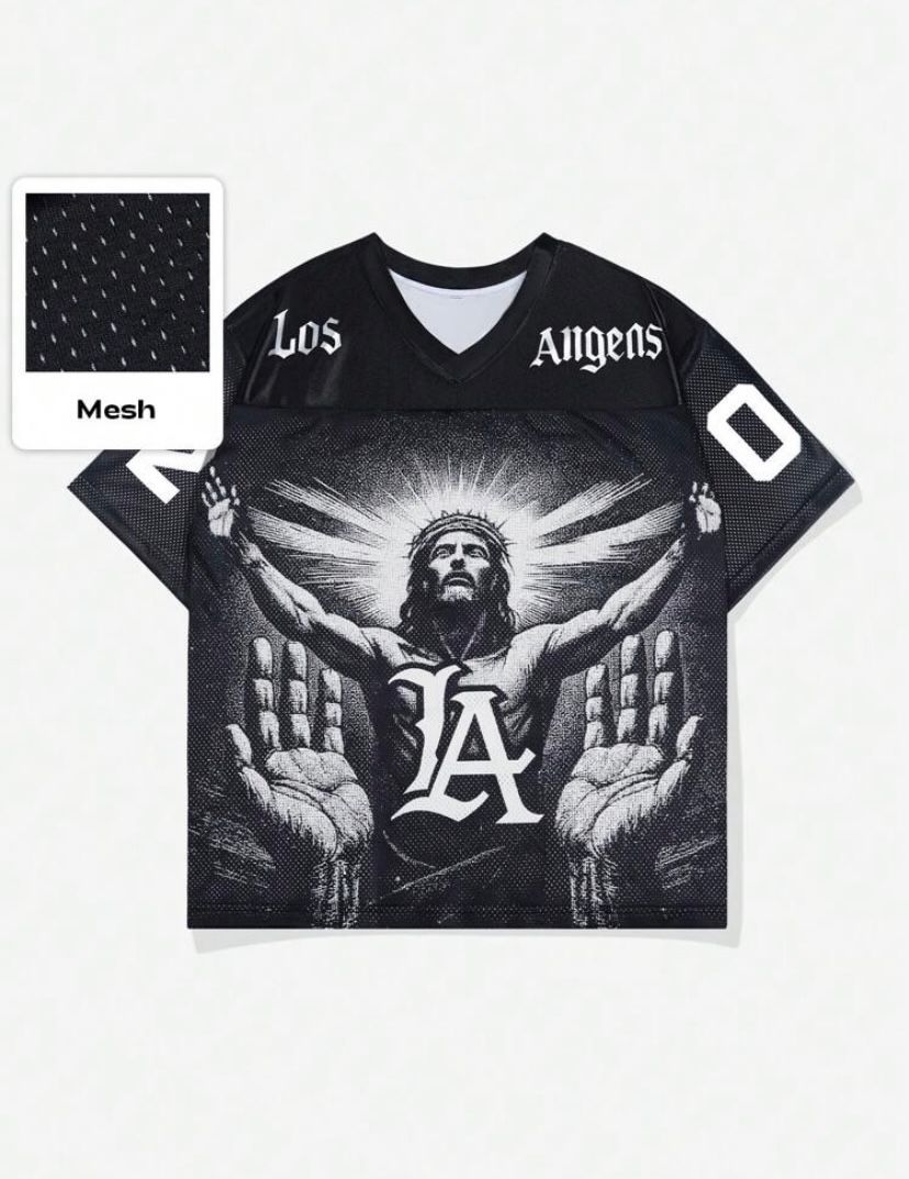 Los Angeles  mesh t-shirt