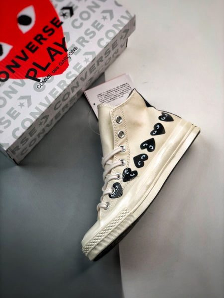 COMME DES GARÇONS PLAY CREAM ‘CHUCK 70 HIGH Boots