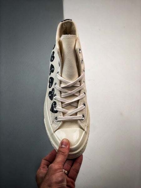 COMME DES GARÇONS PLAY CREAM ‘CHUCK 70 HIGH Boots